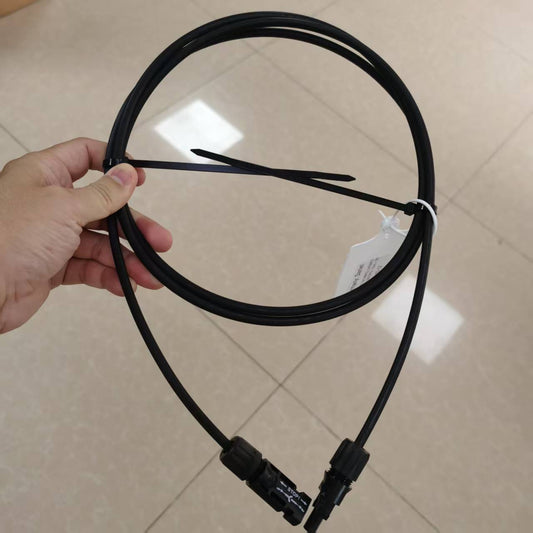 Original Stäubli MC4 PV Cable Extension Assembly - 5 Meter (5m) with Male & Female Connectors