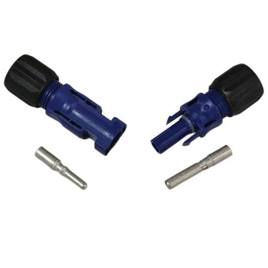 Original Amphenol H4 PV Connector Pair for 10mm² (8AWG) Solar Cable - Male & Female