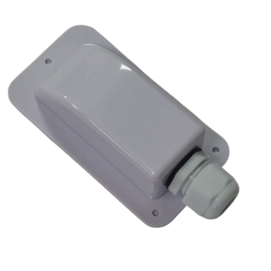 Solar Cable Entry Gland Box - Single Cable Housing with PG13.5 Waterproof Connector