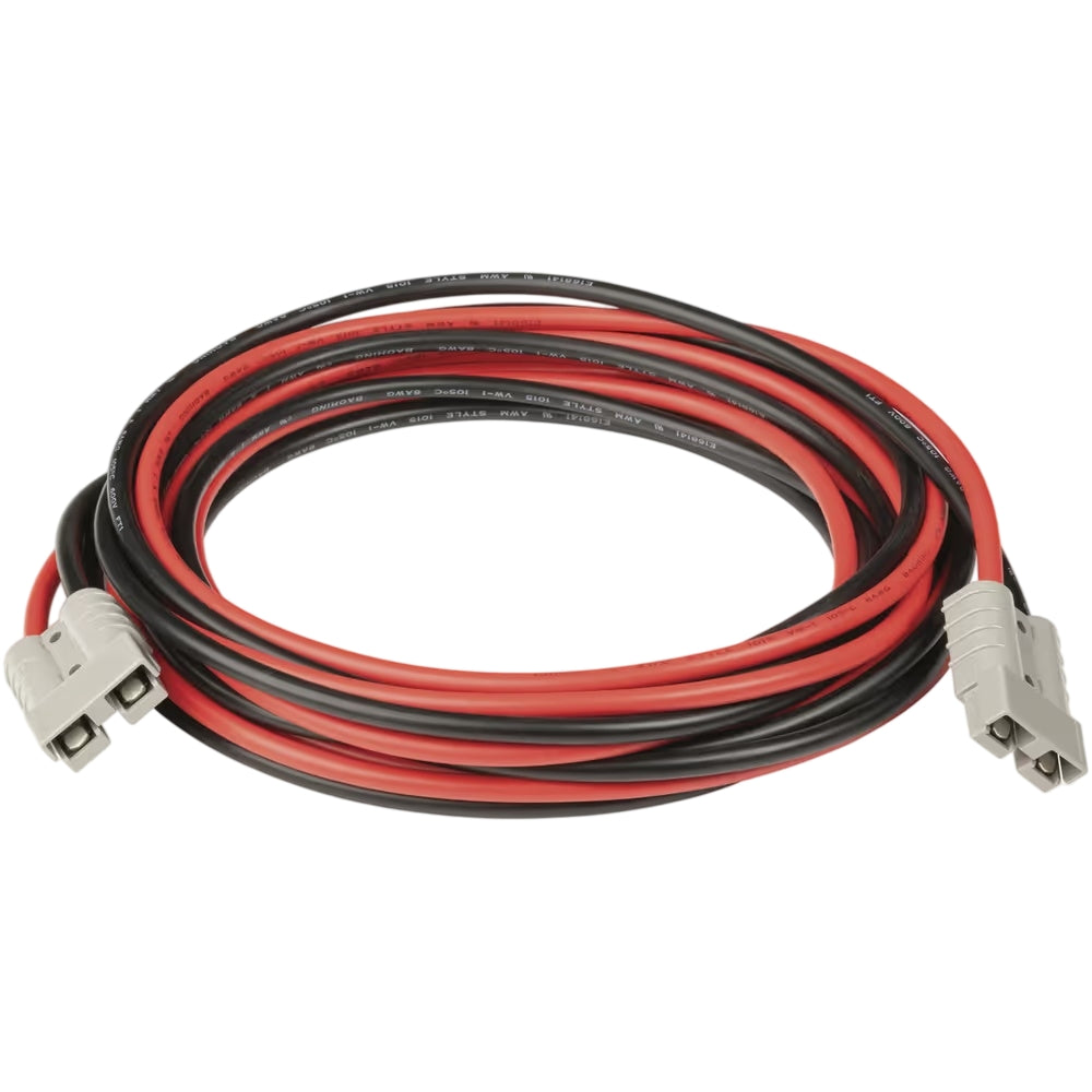 Anderson 50A Extension Cable - Dual Anderson Plug Heavy-Duty Battery Wire Harness (8AWG, 1M / 3M / 5M Options)