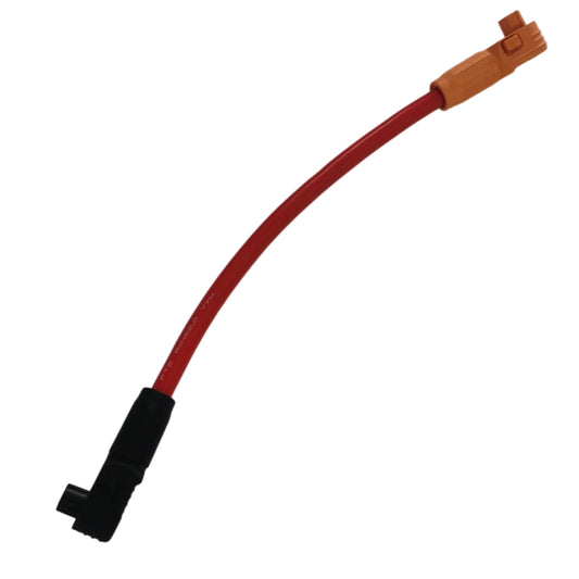 Right Angle PV Solar Cable Jump Wire - Pre-Assembled 90-Degree Solar Extension Cable with Connectors