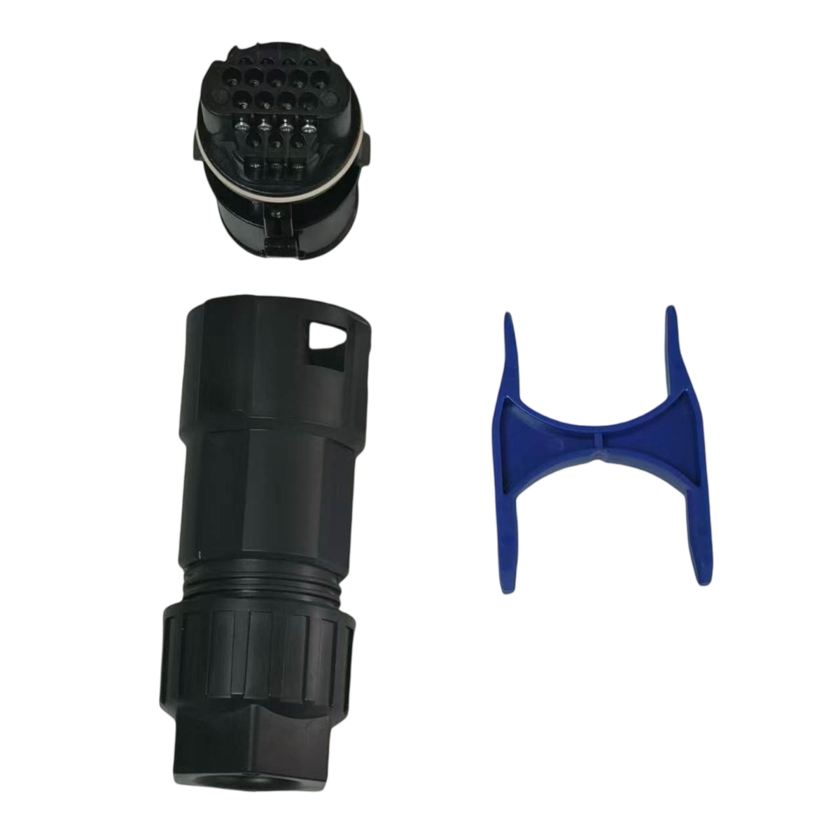 Original Growatt Inverter Signal Connector - 16-Pin Communication Plug for BMS, RS485 & Meter with Opening Tool
