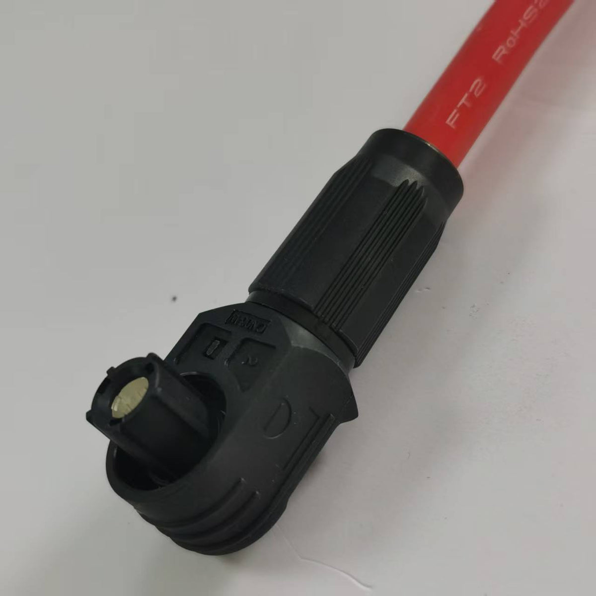 Right Angle PV Solar Cable Jump Wire - Pre-Assembled 90-Degree Solar Extension Cable with Connectors
