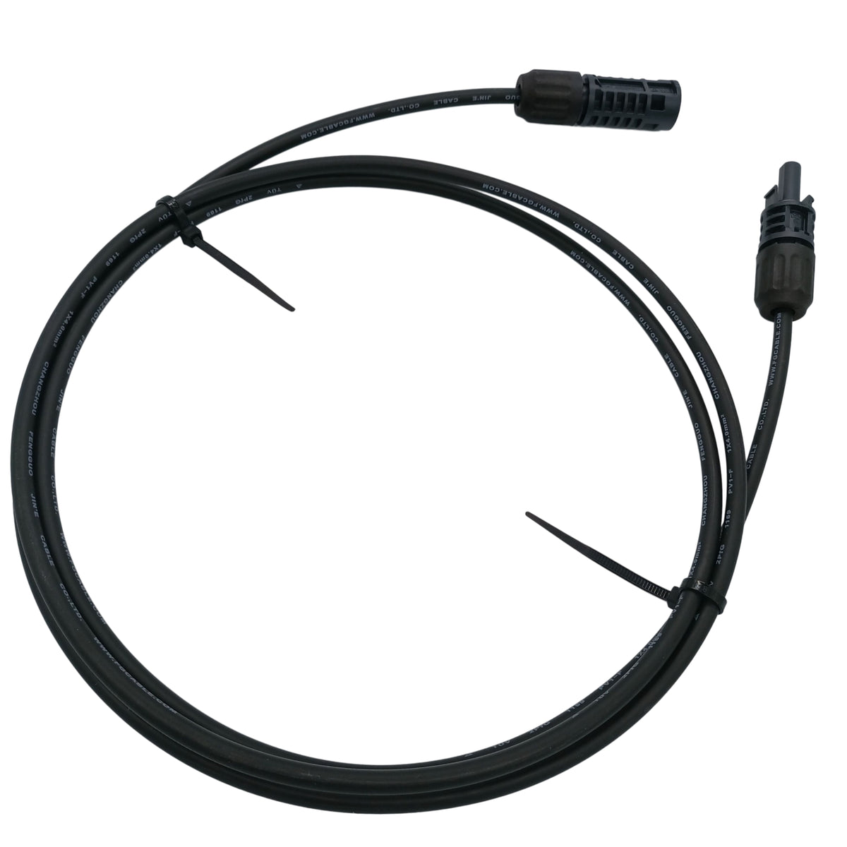 RHC2 Solar Extension Cable with MC4 Connector - 10 Meters, 4mm² (Pair)
