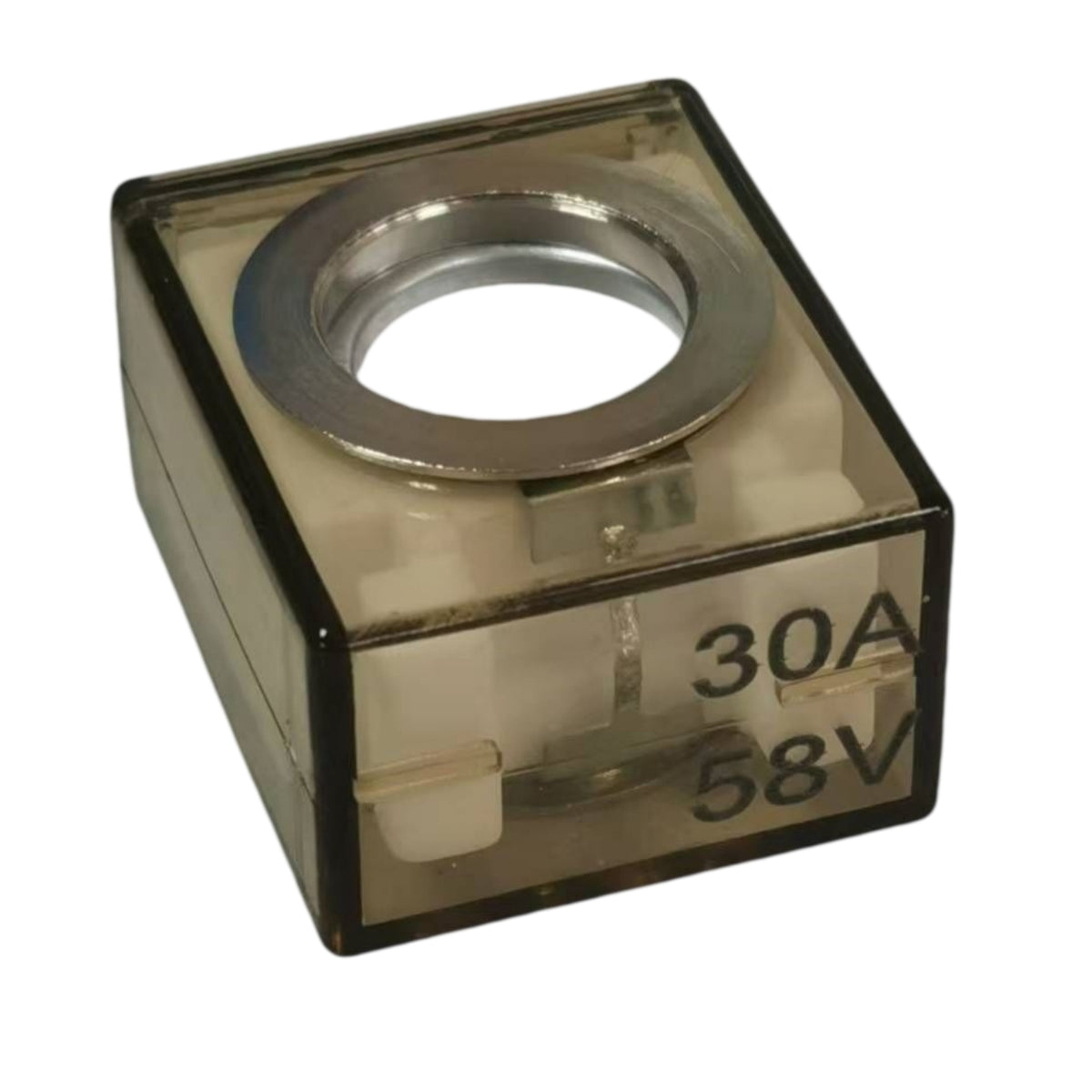 MEGA / AMG Bolt-Down Fuse Holder with Fuse (30A - 300A) - 58V DC Heavy-Duty Circuit Protection