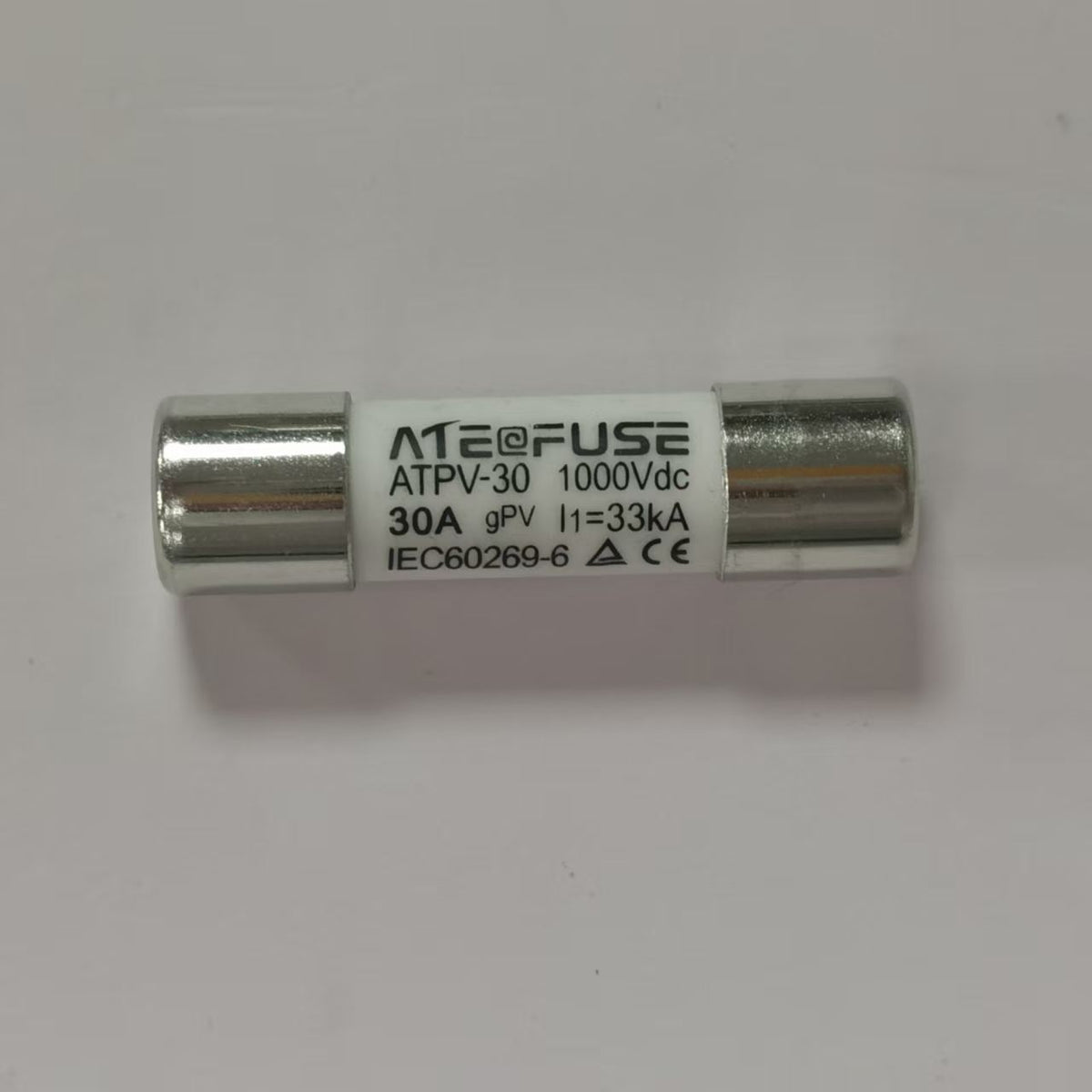 Solar PV In-line Fuse Holder - MC4 Photovoltaic Fuse Connector (Black)