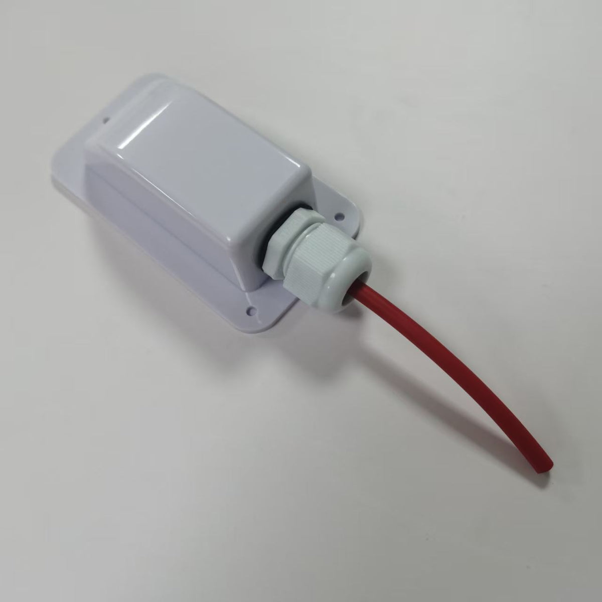 Solar Cable Entry Gland Box - Single Cable Housing with PG13.5 Waterproof Connector