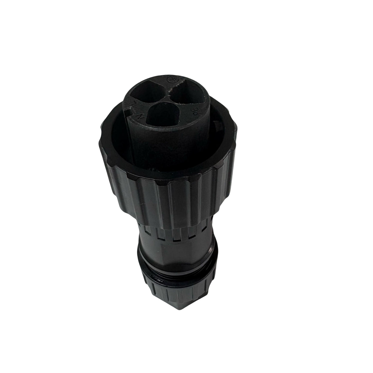 DEVALAN Original AC Connector Plug for Growatt & Goodwe Inverters - Waterproof 3-Pin Grid Adapter with Screw Terminals & Tool