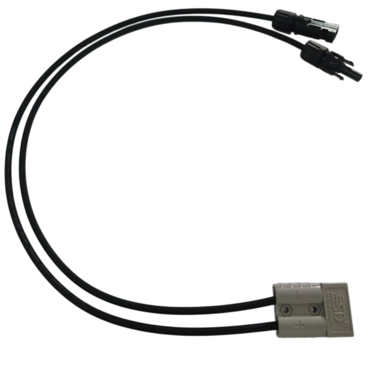 Solar Panel Adapter Cable - MC4 to 50A Anderson Power Connector (4mm² / 12AWG, 5 Meters / 16.4FT)