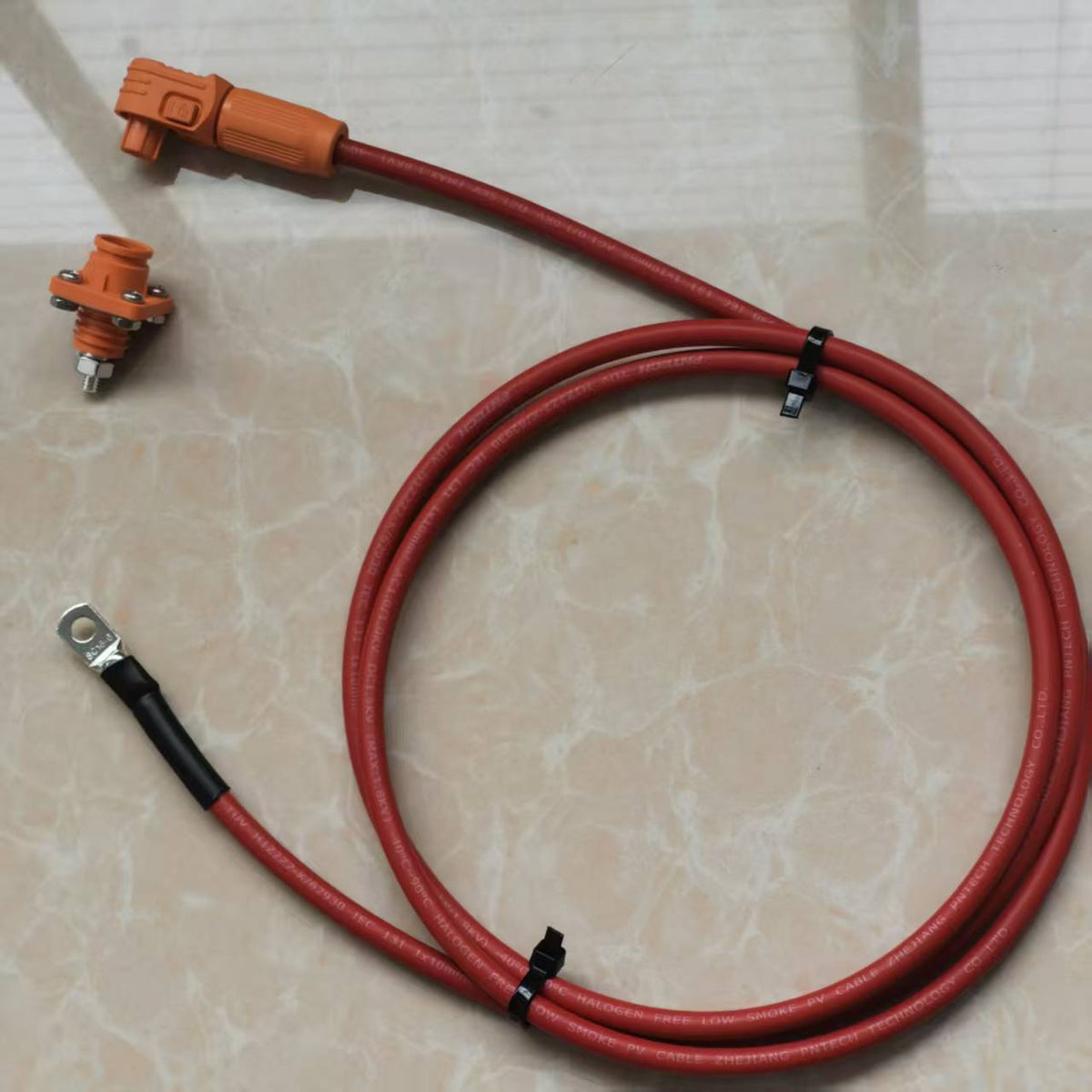 Growatt Compatible 10mm² Solar & Battery Cable Kit - Amphenol MC4 Connectors & Heavy-Duty Terminals for Off-Grid Systems