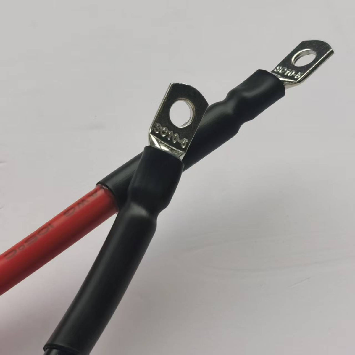 Anderson 50A Battery Extension Cable with Inline Fuse - 8AWG Heavy-Duty Wire Harness (30cm / 1ft)