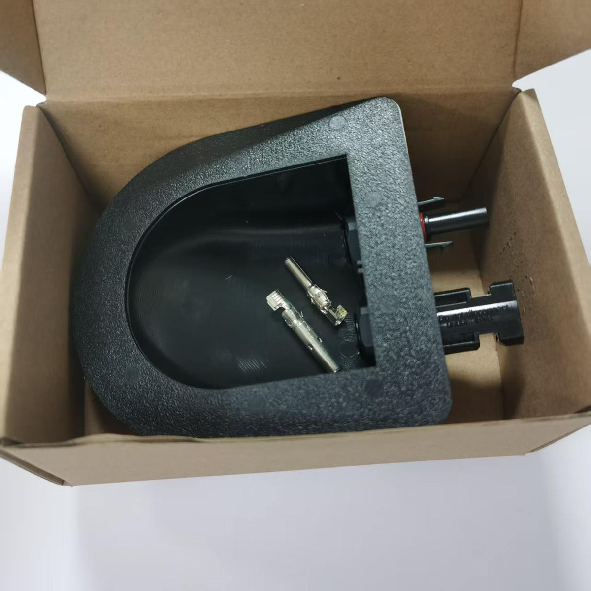 Solar PV Panel Mount Connector - Flanged Photovoltaic Receptacle with Terminals