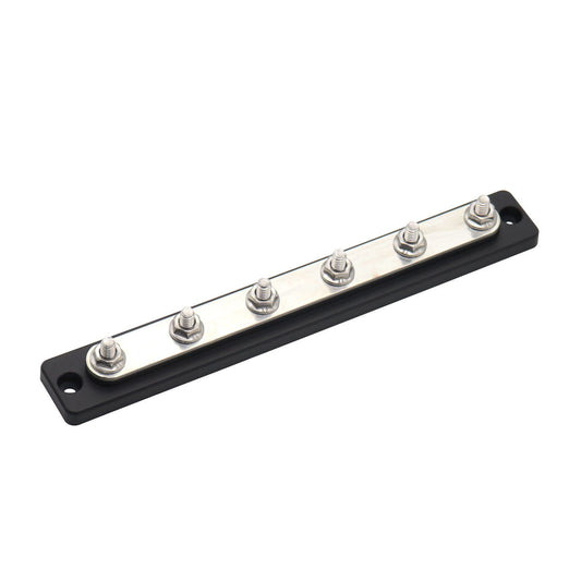 6-Way 150A Power Distribution Bus Bar - 48V DC Terminal Block Busbar for Automotive, RV, and Marine