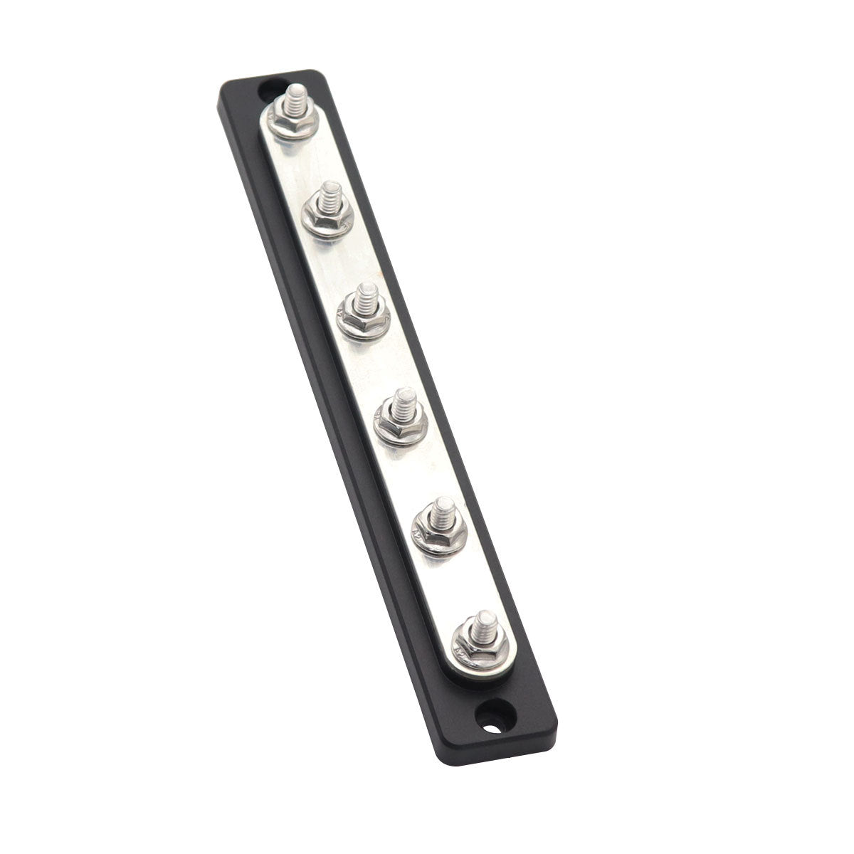 6-Way 150A Power Distribution Bus Bar - 48V DC Terminal Block Busbar for Automotive, RV, and Marine