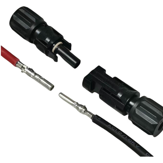 Devalan PV Solar Connector - Male & Female Pair (MC4 Compatible, 1000V DC, IP68)