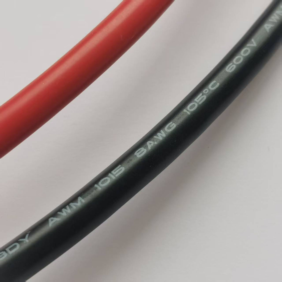 Anderson 50A Battery Extension Cable with Inline Fuse - 8AWG Heavy-Duty Wire Harness (30cm / 1ft)