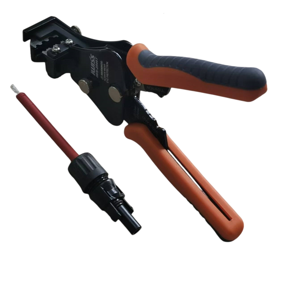 Professional Solar PV Installation Tool Kit - MC4 Crimper, Stripper, Spanners & Connectors (All-in-One Case)