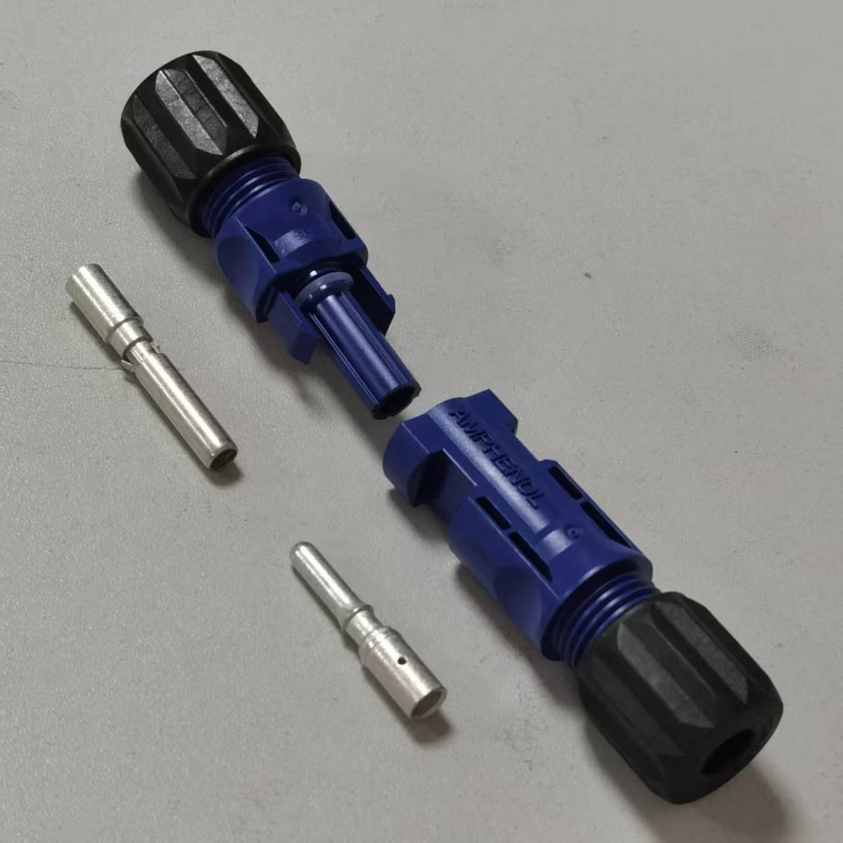 Original Amphenol H4 PV Connector Pair for 10mm² (8AWG) Solar Cable - Male & Female